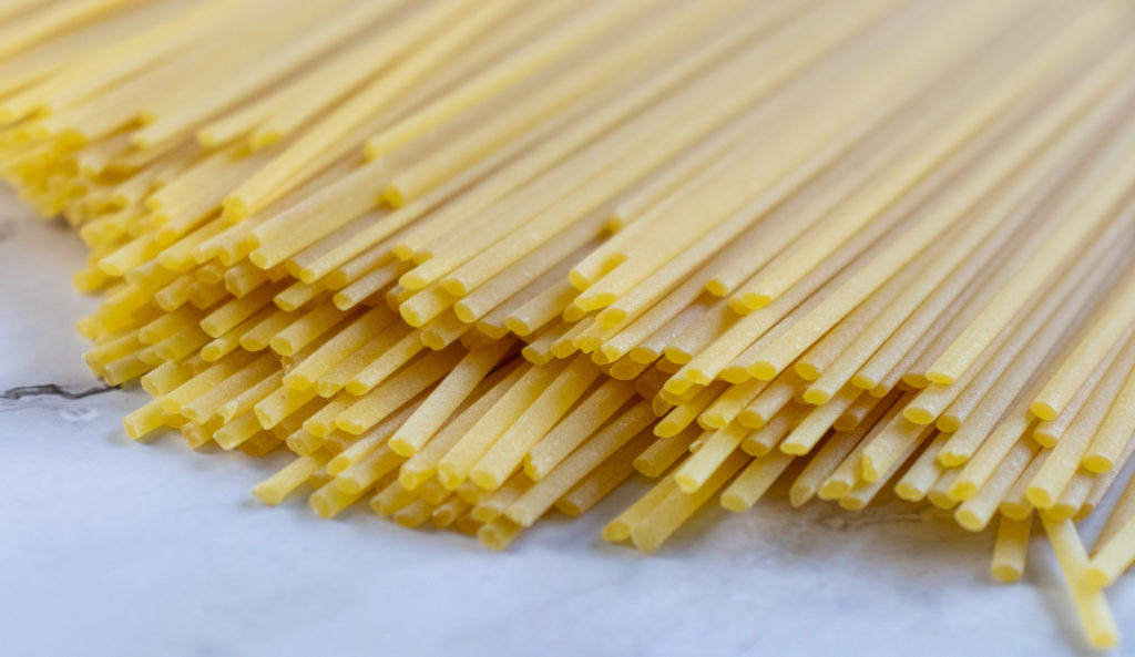Close up pasta