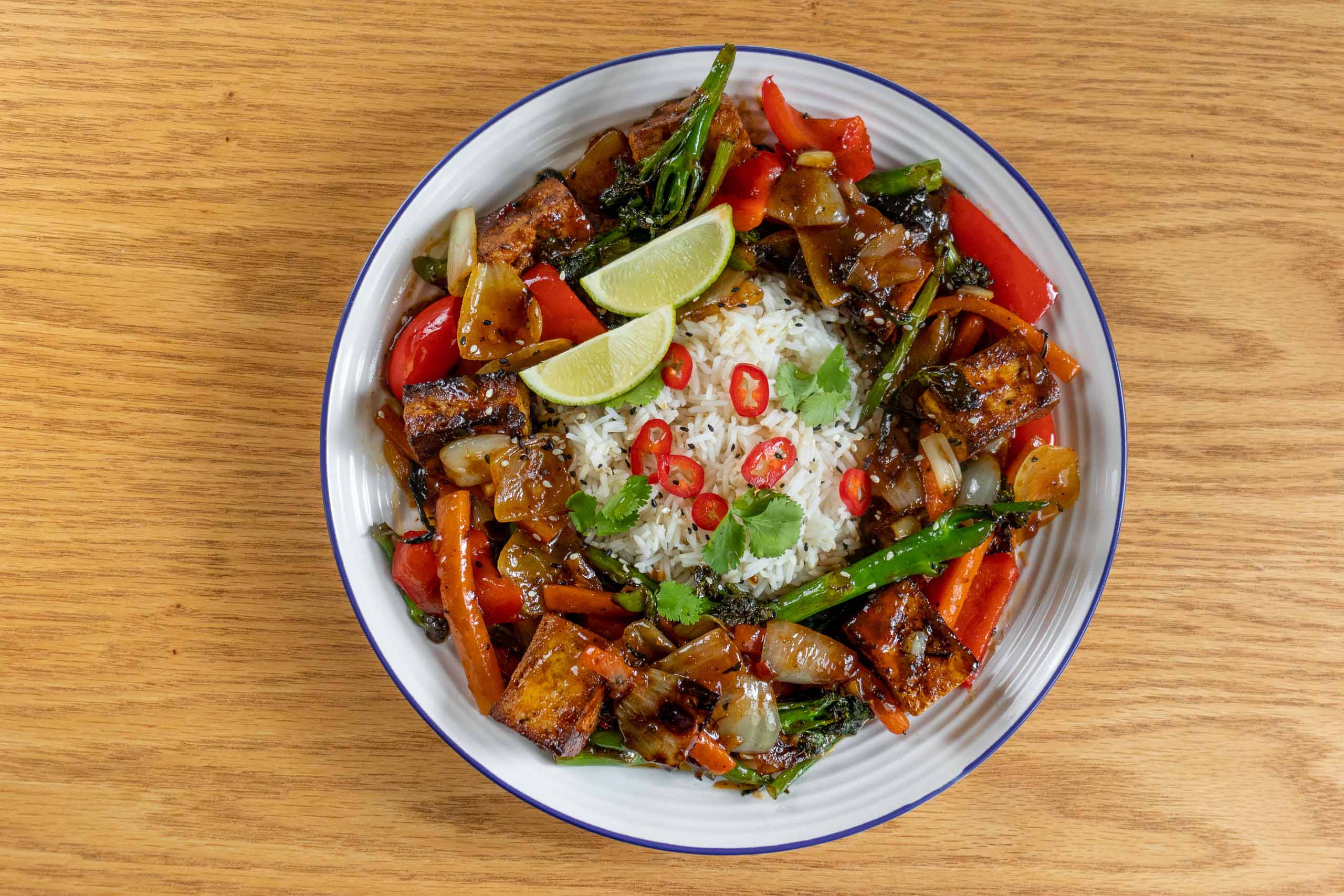 Firecracker Tofu These Veggie Delights