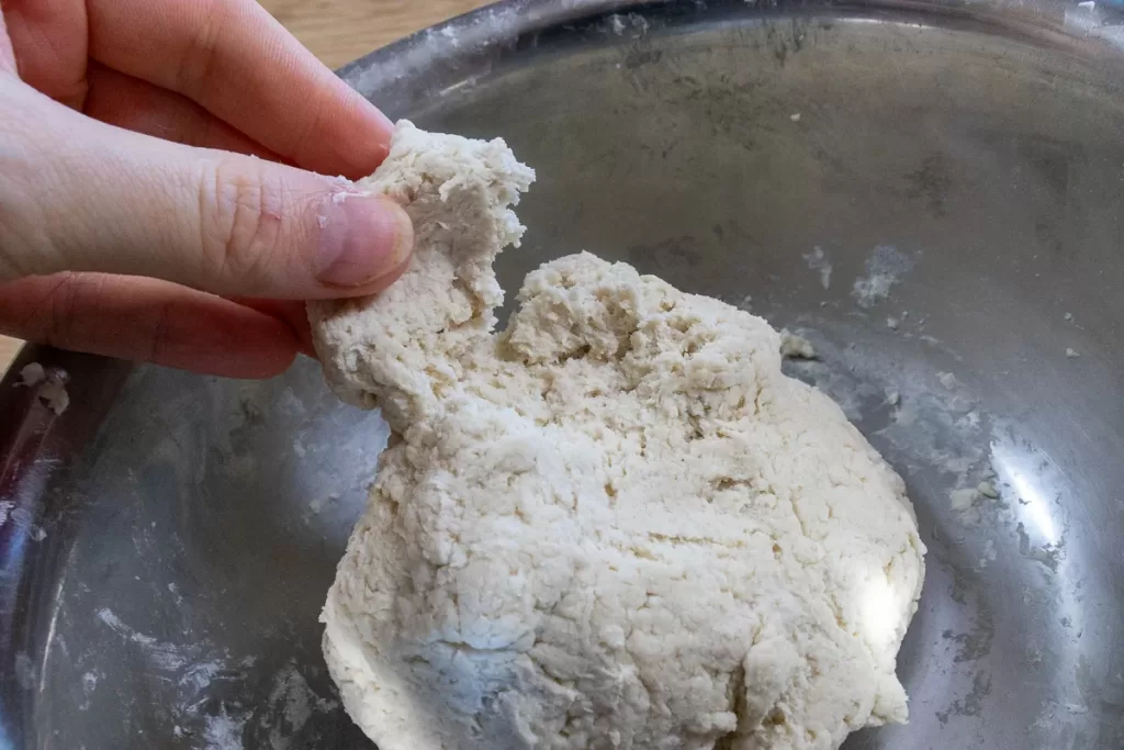 Ripping dough
