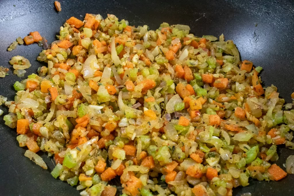 Flour in veg