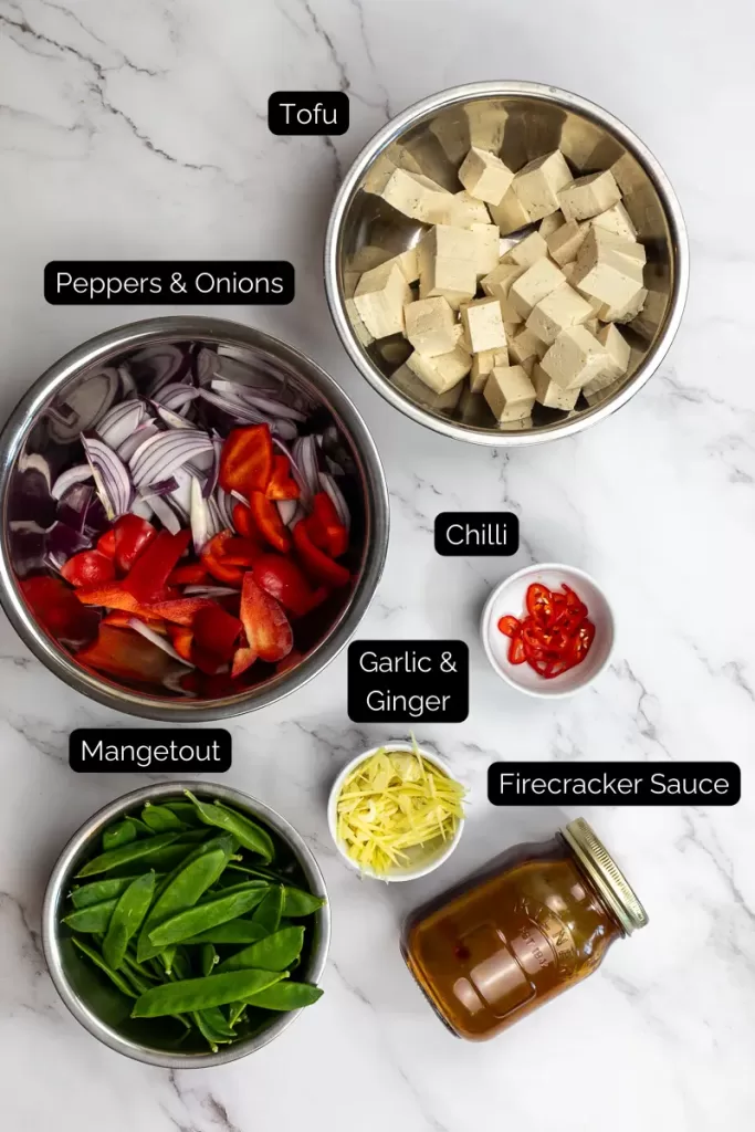 Firecracker Tofu Ingredients