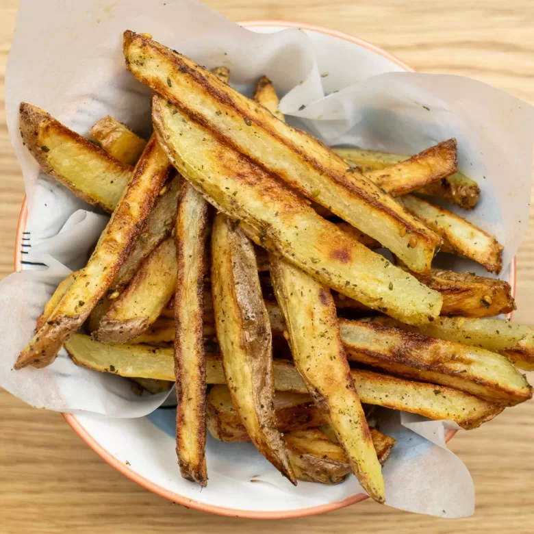 Za'atar Chips top down