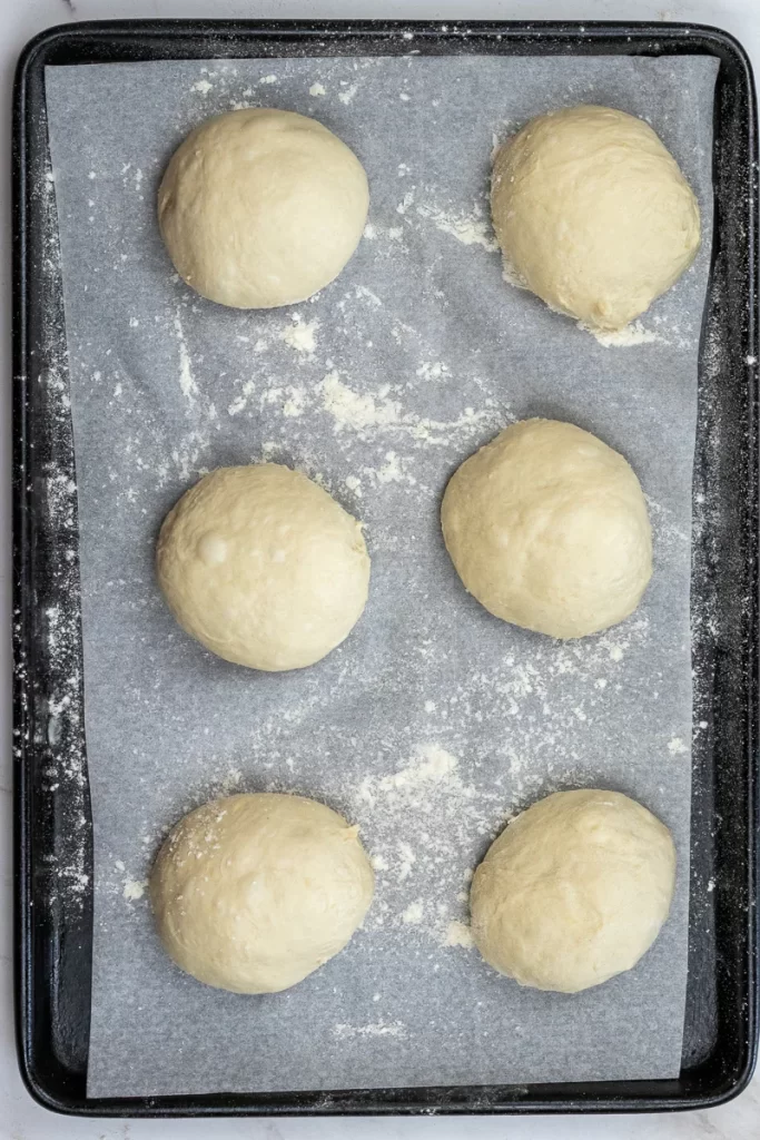 Uncooked buns