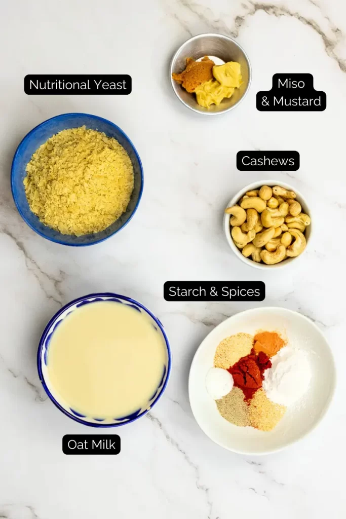 Nacho cheese ingredients