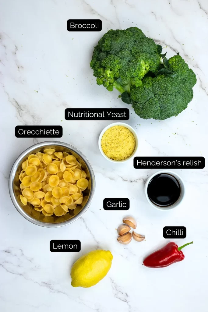Orecchiette Con Broccoli Ingredients