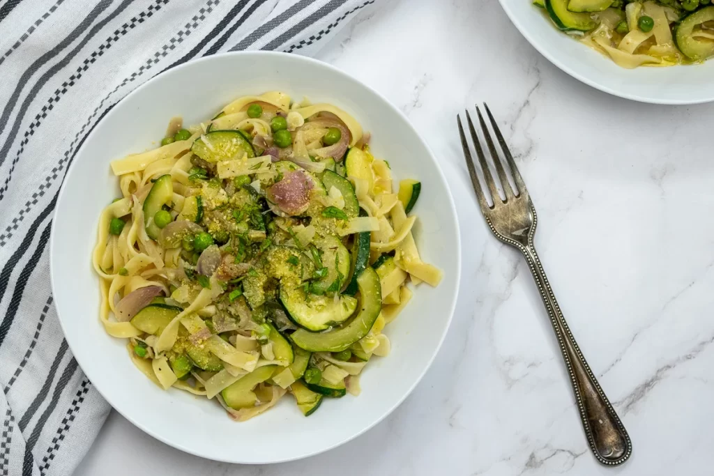 Landscape Vegan Zucchini Pasta