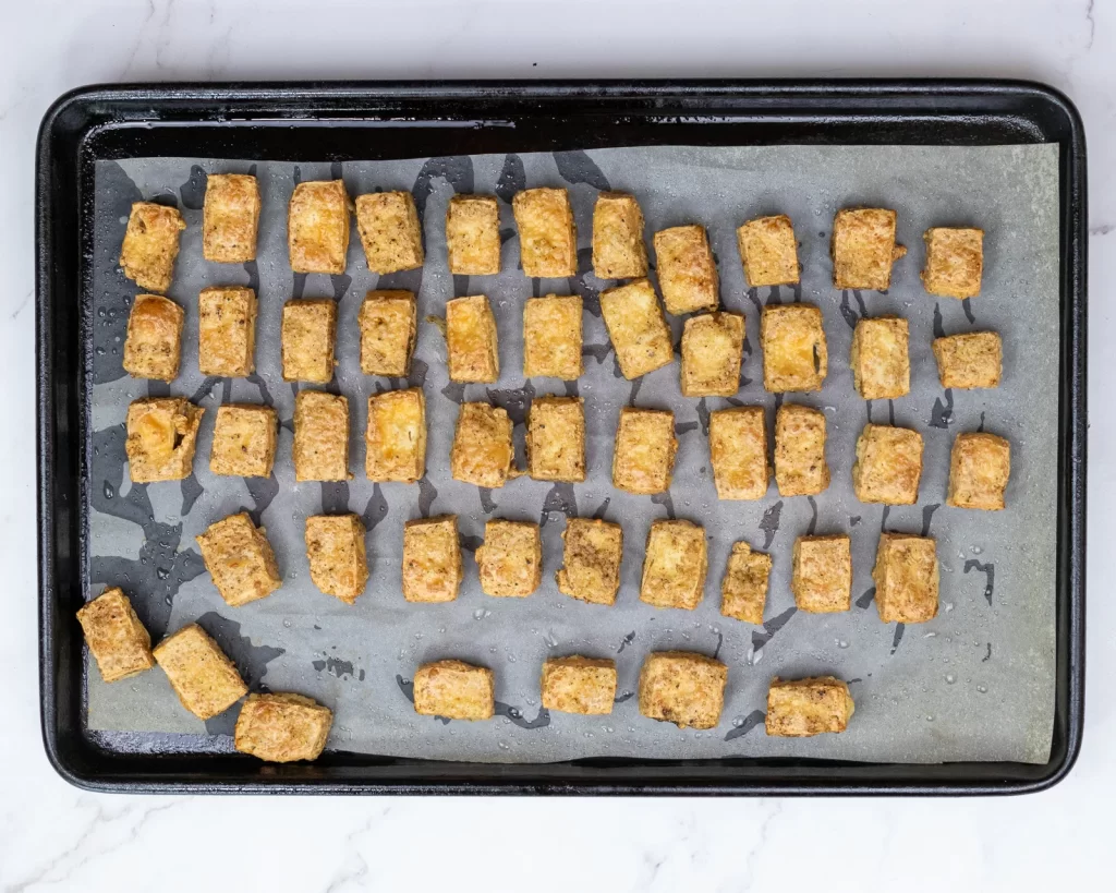 Baked tofu