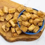 Crispy fried tofu