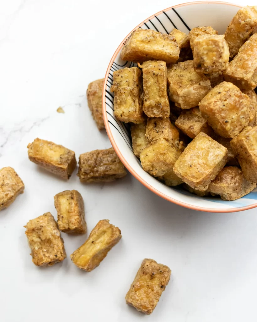 Super Crispy Low Oil Tofu