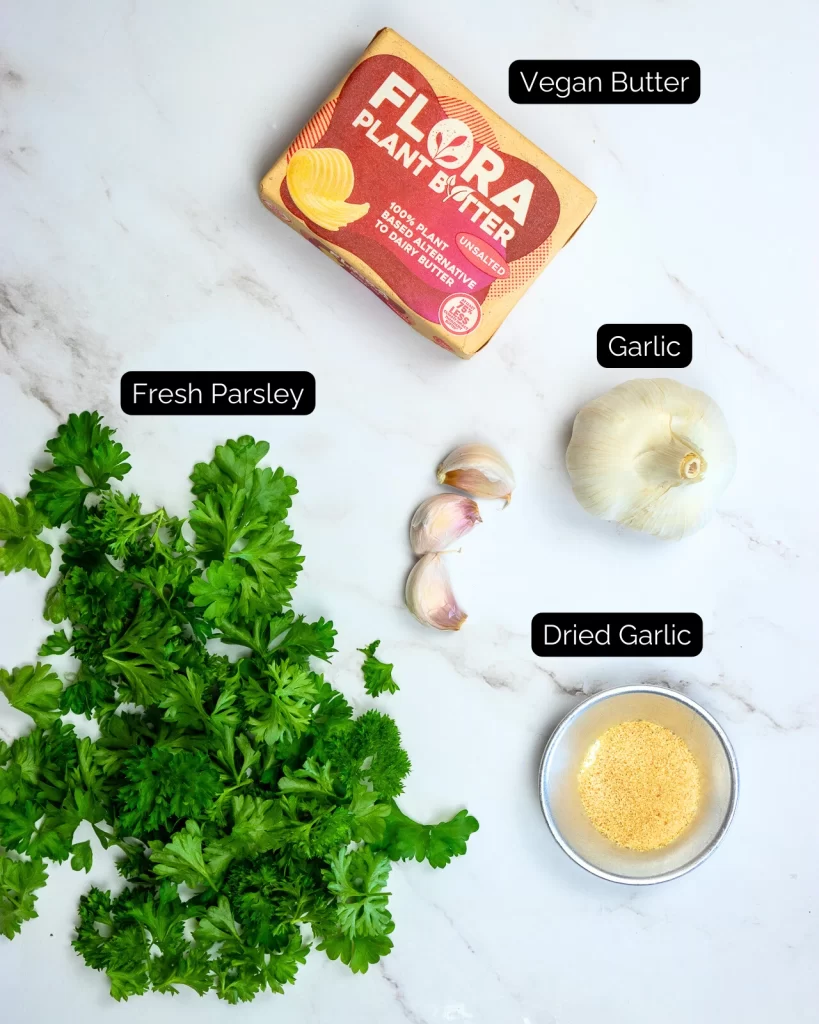 Garlic butter ingredients