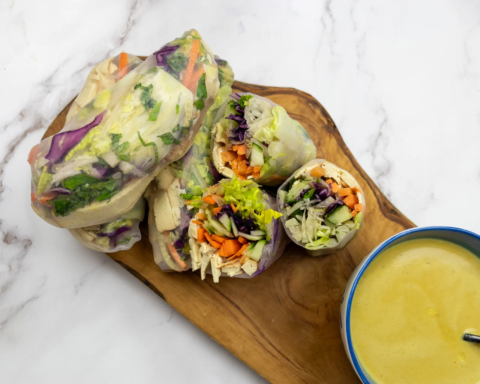 Vegan Summer Roll Card Primary